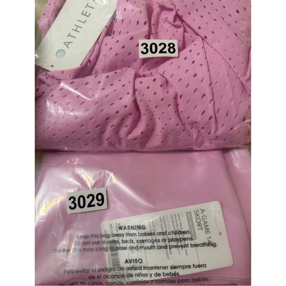 Athleta Pink “Opaque Lilac” A-Game 14” Skort NWT SZ 1X - Picture 12 of 16